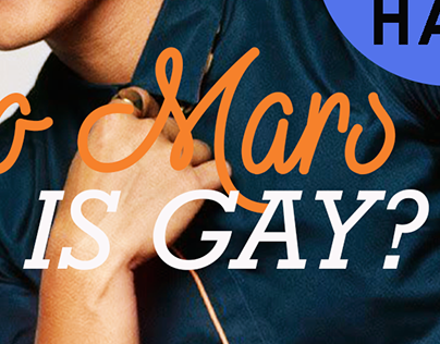 Does Bruno Mars is Gay?
