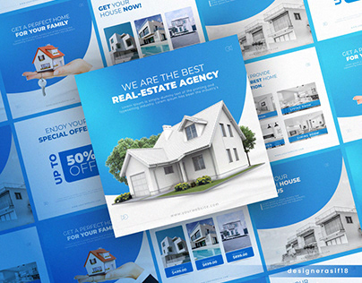 Social Media Design | Real-estate Agency Banner