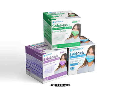 Face Mask Packaging Design