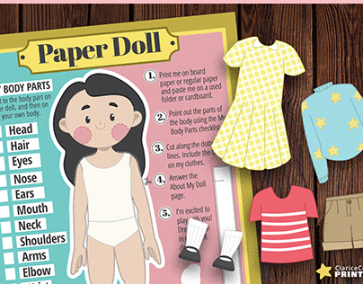 Mary Paper Doll