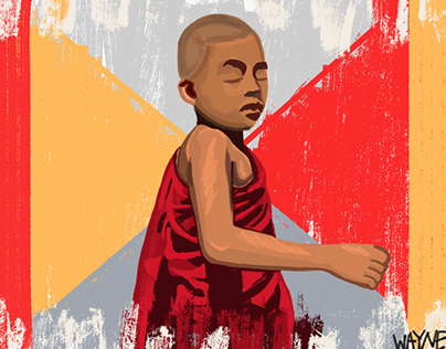 Lilttel Monk from Burma
