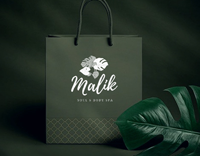 Malik Spa Branding