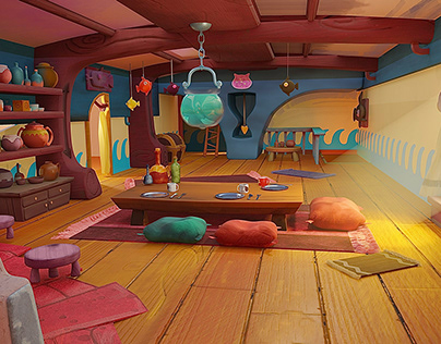 "Kerub's house" - 3D Interior Envrionment