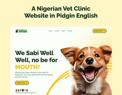 Naijapaws Vet clinic Website
