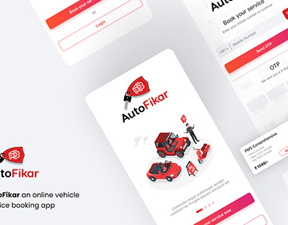 AutoFikar an online vehicle service booking app