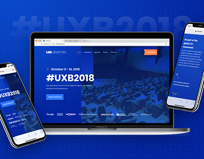 #UXB2018. UX & UI Design for Worldwide UX Conference