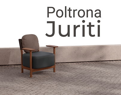 Projektminiature - Poltrona Juriti - 3D Lookdev