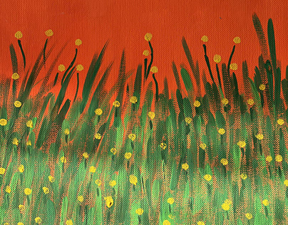 Guache paintings_meadow