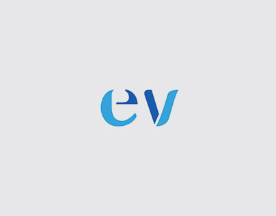 逸視覺 EVISION_logo design