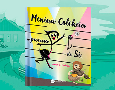 Children's book - Menina Colcheia a procura...