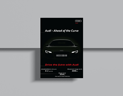 Audi e-tron GT Poster Design