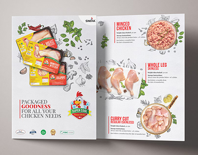 Sneha Frozen Food Product Brochure