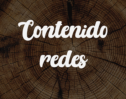 CONTENIDO REDES SOCIALES