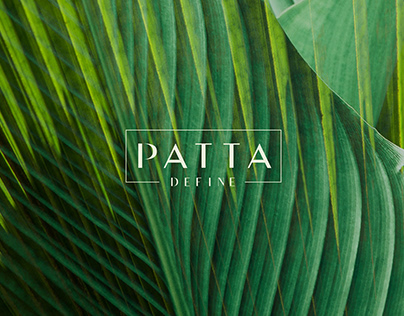 PATTA DEFINE – Brand Identity + Collateral