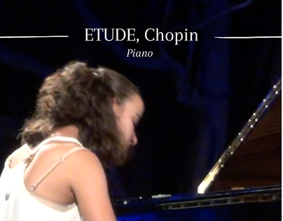 ETUDE, Chopin et POUR LE PIANO, Debussy
