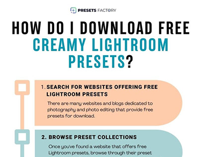 How do I download free Creamy Lightroom presets?