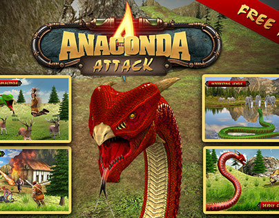 Wild Anaconda Attack