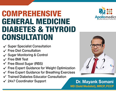 Diabetes Control Doctor in Lucknow - Dr. Mayank Somani