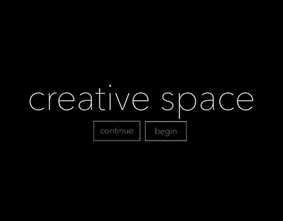 Creative Space - UI/UX Design