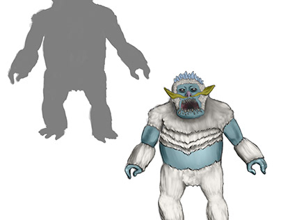 Snow Monster - Creature Concept