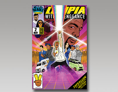 LUMPIA with a Vengeance: ISSUE #2, Holofoil Cover