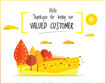 Thanksgiving Email Design to clients - Option 2