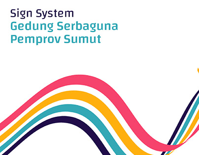 Sign System - Gedung Serbaguna Pemprov Sumatera Utara