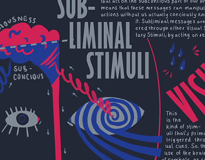 subliminal stimuli: an animated infographic