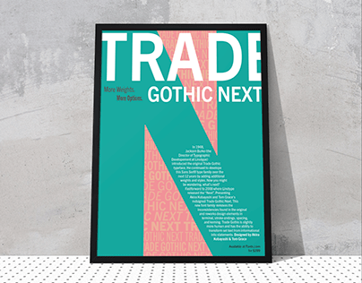 Reinvented: Trade Gothic Next