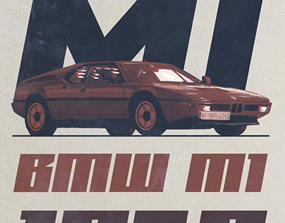 “1979 BMW M1” poster