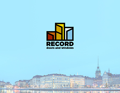 RECORD: doors and windows - Logo Design