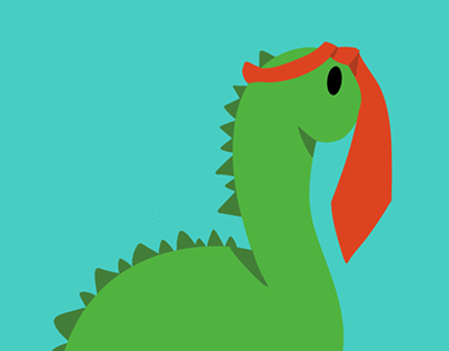 Dinosaurio Elegante