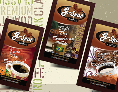 Branding Solutions and Labels for G-Spot Coffee