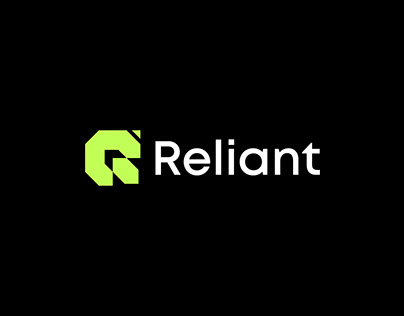 R Letetr Logo -Tech banking crypto logo