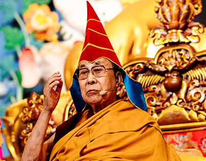 Dalai Lama potrait