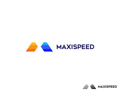 Modern MX Letter Maxispeed logo design