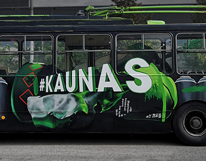 City trolleybus for Kaunas city