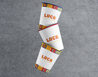Meet.Luca - Italian restaurant |Packaging.Social media