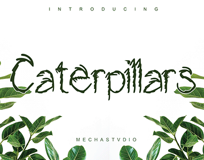 Caterpillars Font