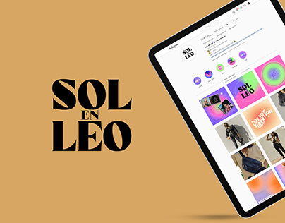Sol en Leo| Tarjeta de presentación y Banner