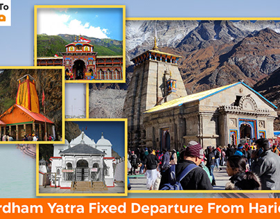 Book Char Dham Yatra Fixed Departure Tour 2024