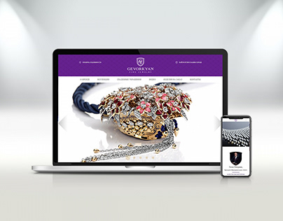 Jewelry brand website