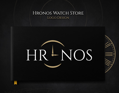 Hronos Watch Store Logo Design
