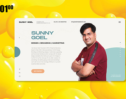 Portfolio Interface - Sunnydesigncafe.com