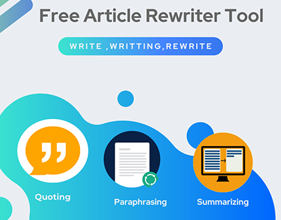Free Article Rewriter Tool