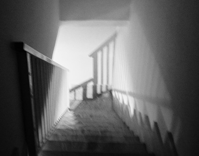 the staircase and its shadow