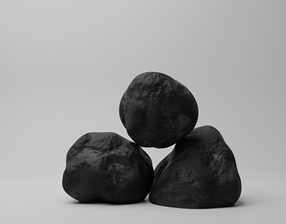 Coal | Charbon | Blender