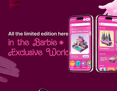Barbie Exclusive * UI Design + Social Media