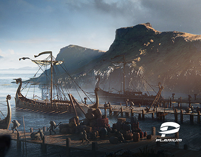 Vikings: War of Clans / Concept art and Matte Paintings