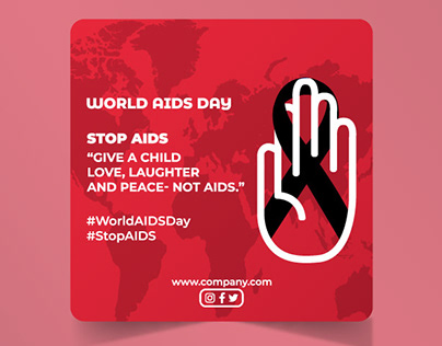 World AIDS/HIV Day banner design